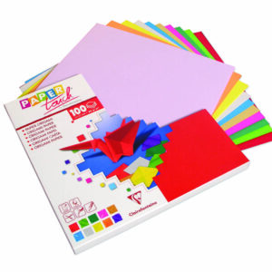 PAPEL ORIGAMI COLORES 20 X 20-0