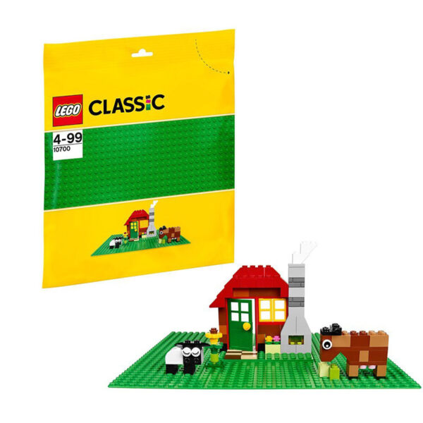 LEGO CLASSIC base verde-0