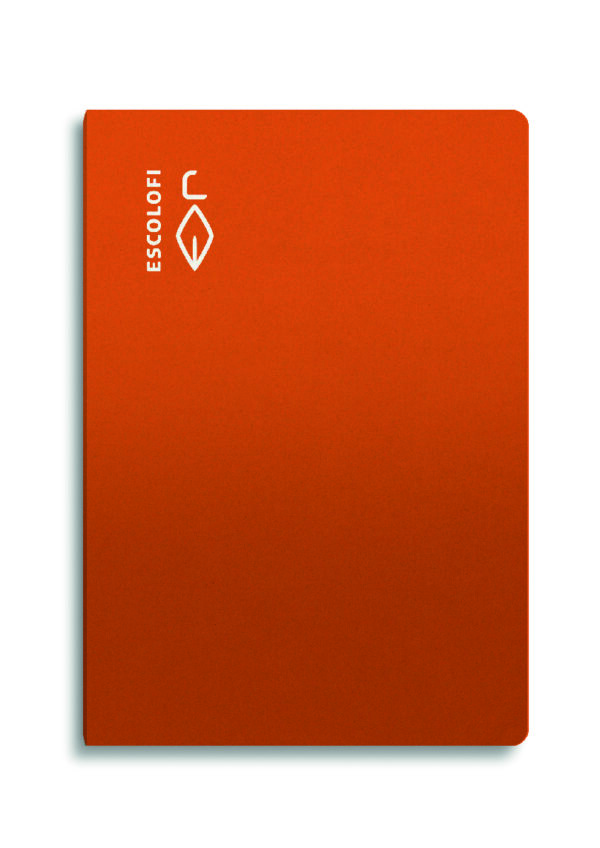 LIBRETA A4 50F 70GR HORIZONTAL ROJO MARG-0