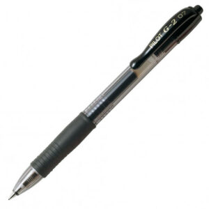 BOLÍGRAFO PILOT G-2 NEGRO CJ 12u-0