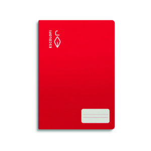 LIBRETA CUART 32F 70GR CUAD 4X4 ROJO MAR-0