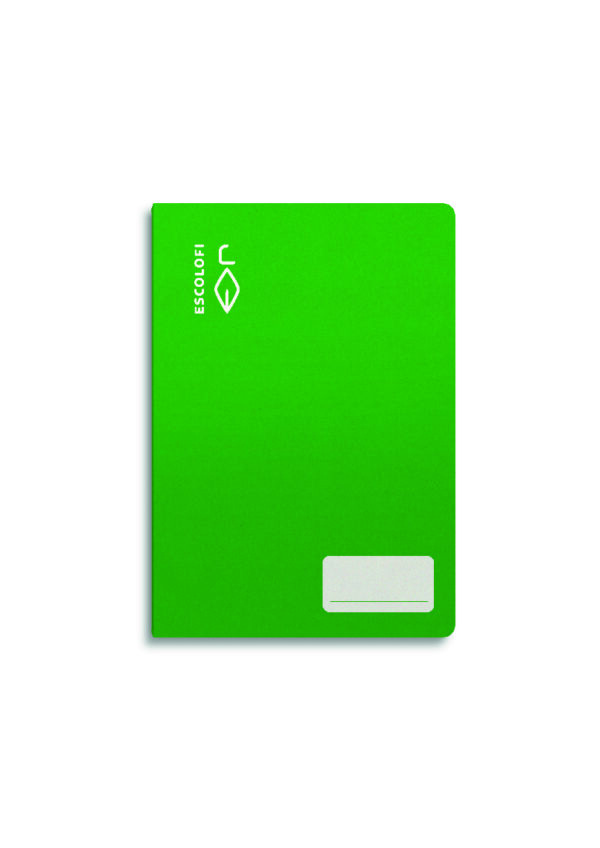 LIBRETA CUART 32F 70GR CUAD 4X4 VERDE MA-0