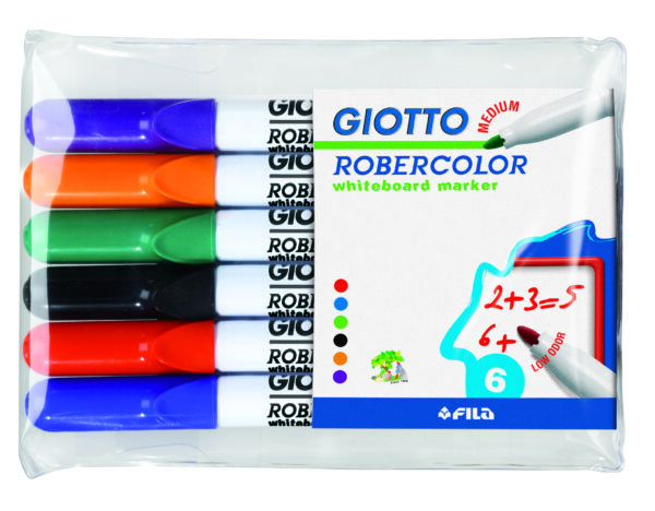 ROTULADOR PIZARRA GIOTTO 6 COL.-0