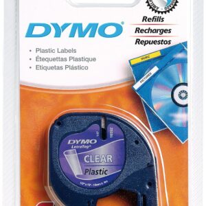 CINTA DYMO-TAG TRANSPAR. PLASTICO-0