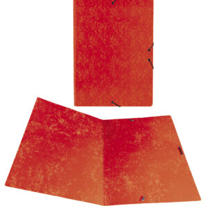 CARPETA GOMAS FOLIO COL.ROJO-0