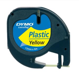 CINTA DYMO-TAG AMARILLA PLASTI-0