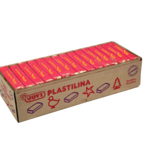 PLASTILINA JOVI ROJO 350GR 15U-0