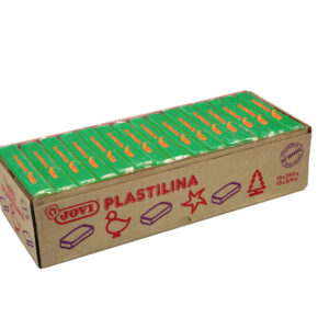 PLASTILINA JOVI VERDE CLARO 350GR 15U-0