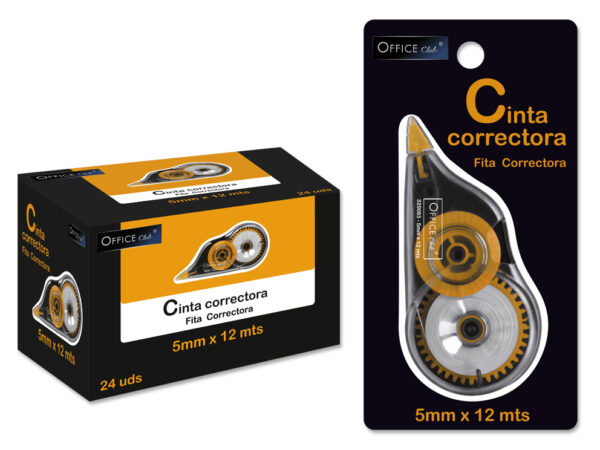 CORRECTOR CINTA CLUB 12MTS 24u.-0