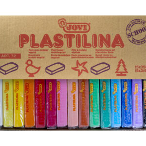 PLASTILINA COLORES 350gr.15U-125628351