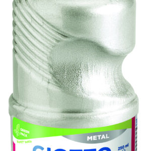 TEMPERA METALIZADA 250 ML.PLATA-0