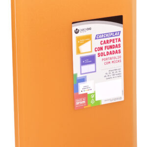 CARPETA FUNDAS PP Carchivo 30 F NARANJA-0