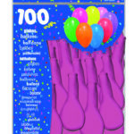 GLOBOS ROSAS BOLSA 100u-0