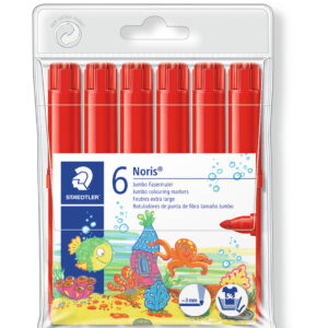 ROTULADOR WATERCOLOR-340 ROJO CJ 6u-0