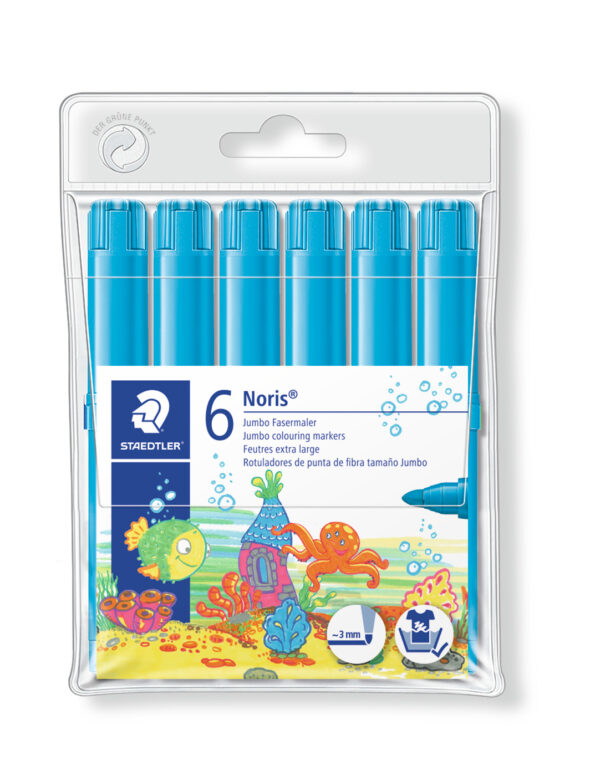 ROTULADOR WATERCOLOR-340 AZUL CL. CJ 6u-0