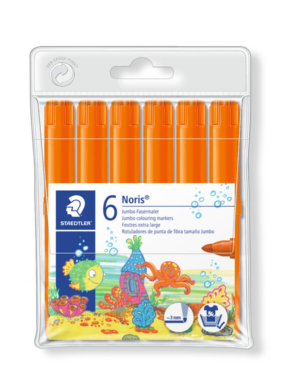 ROTULADOR WATERCOLOR-340 NARANJA CJ 6u-0