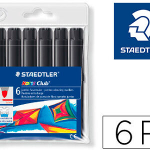 ROTULADOR WATERCOLOR-340 NEGRO CJ 6u-0