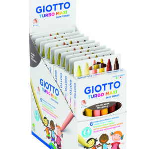 ROTULADORES GIOTTO MAXI SKIN TONES 6u-125625577