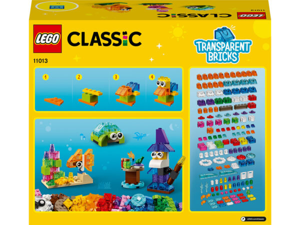 LEGO CLASSIC ladrillos transparentes-125625698