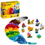 LEGO CLASSIC ladrillos transparentes-125625700