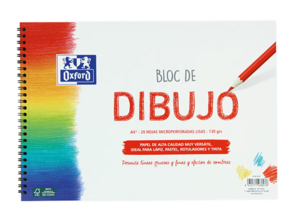 BLOC DIBUJO OXFORD A4 20H-0