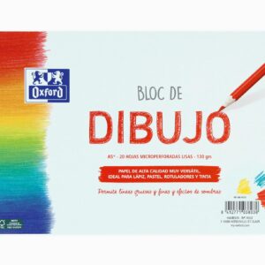 BLOC DIBUJO OXFORD A5 20H-0