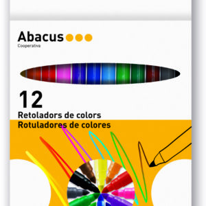 ROTULADORES"ABACUS" GRUESO 12 C.-0