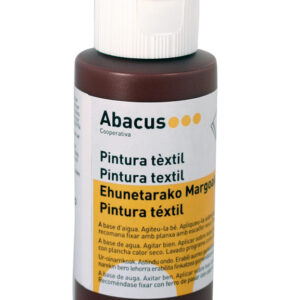 AB PINTURA TEXTIL 200 ml MARRON OSCURO-0