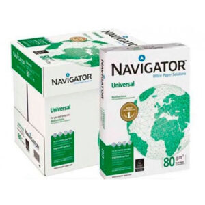 PAPEL"NAVIGATOR" 80g DIN A4 500H CAJA 5u-125624367