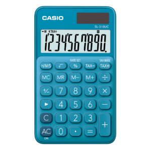 CALCULADORA CASIO SL-310 UC-BU AZUL 2021-0