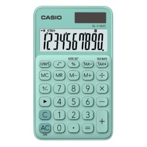 CALCULADORA CASIO SL-310 UC-GN VERDE 202-0