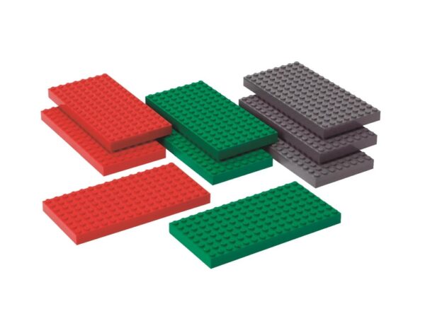 LEGO COMPL. 9 bases pq.-0