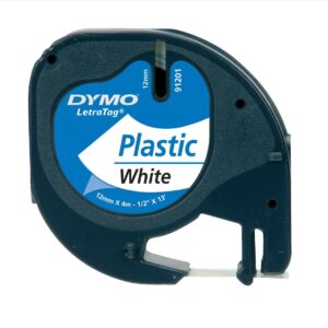 CINTA DYMO-TAG BLANCA PLASTICO-0