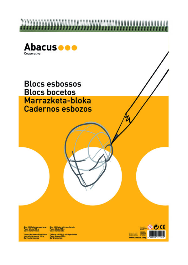 BLOC ESBOZOS "ABACUS" DIN-A4 100H.-0